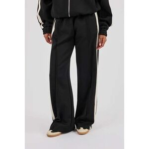Cernucci Taping Wide Leg Track Pant Black Women's Small New With Tags